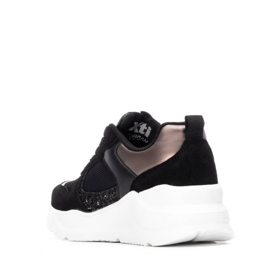 Zapatilla De Niña Xti 151394 Negro 3/4