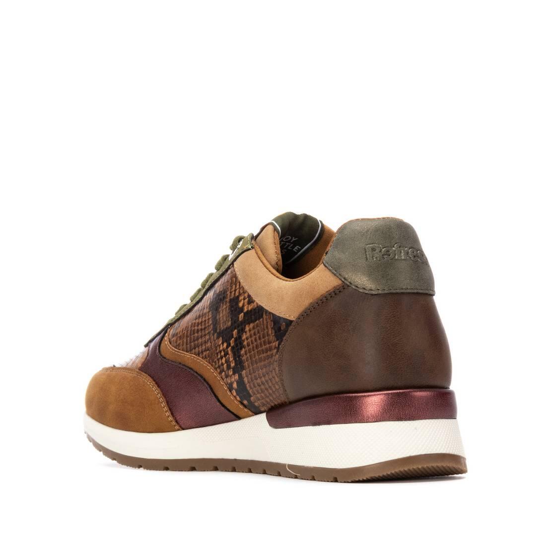 Zapatilla De Mujer Refresh 173177 Camel 4/5