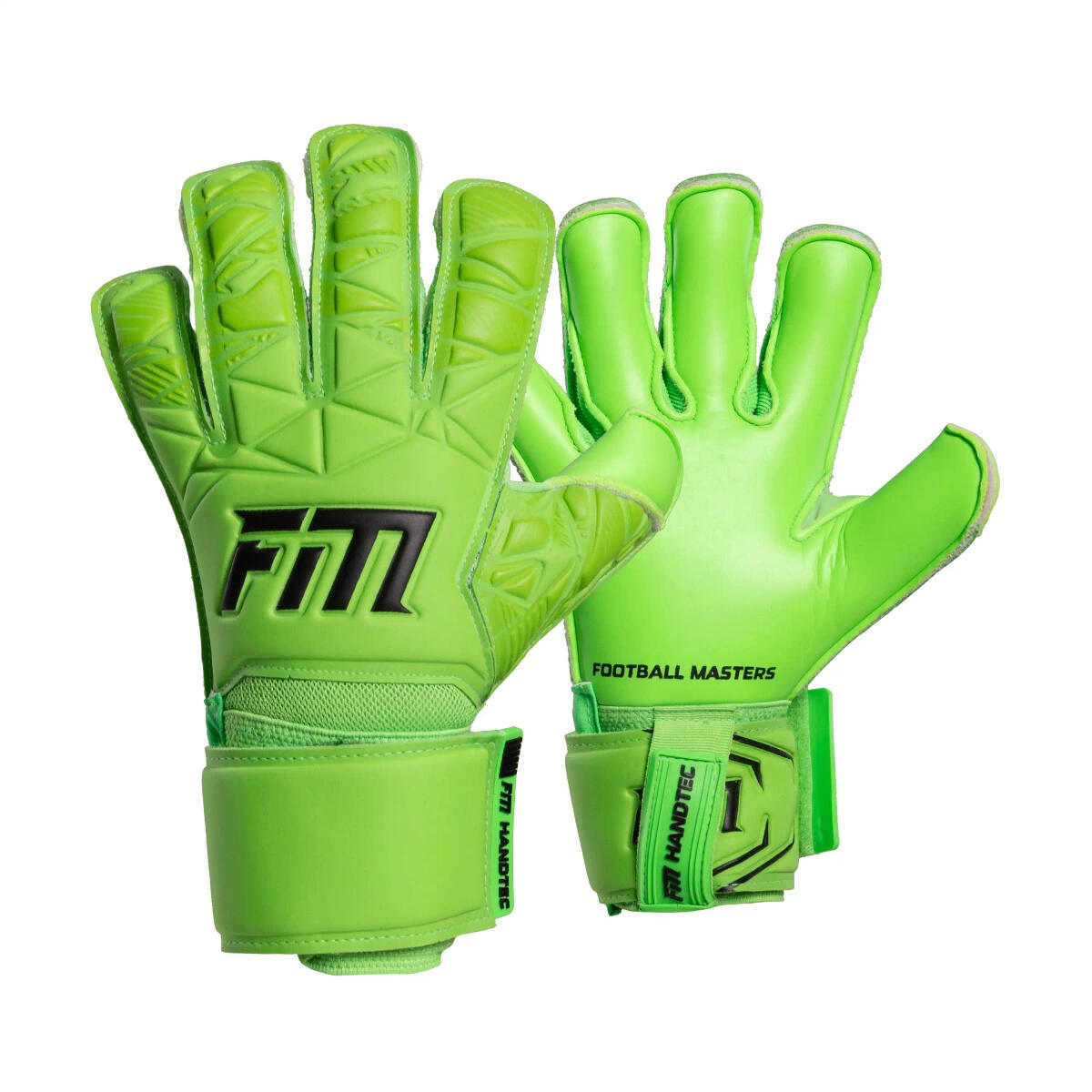 Football Masters - Gants De Gardien Invictus X Junior - Gants De Gardien - Jaune|vert - 3 - Decathlon