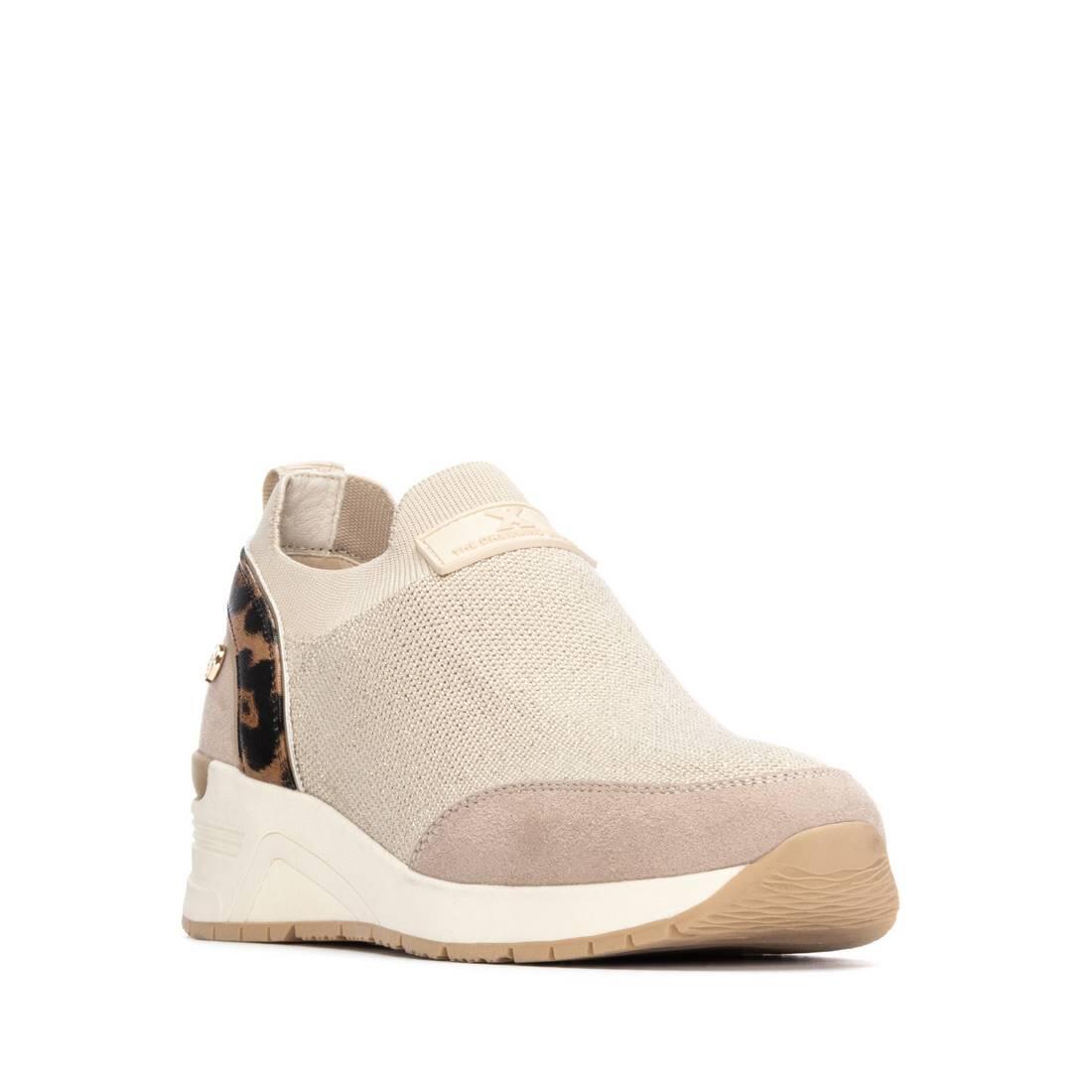 Zapatilla De Mujer Xti 144375 Beige 3/5