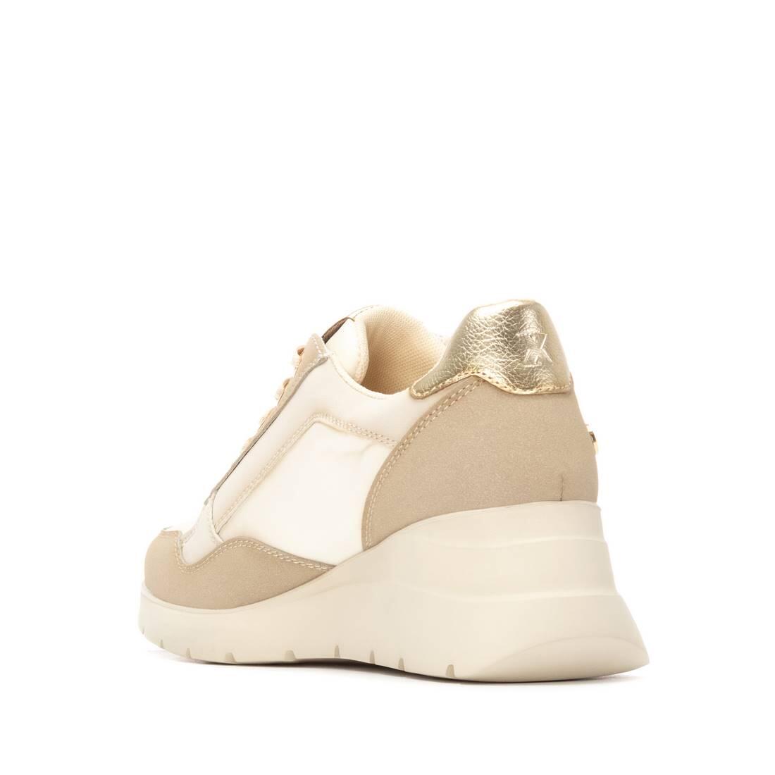 Baskets Xti modèle 144500-BEIGE pour femmes 3/4
