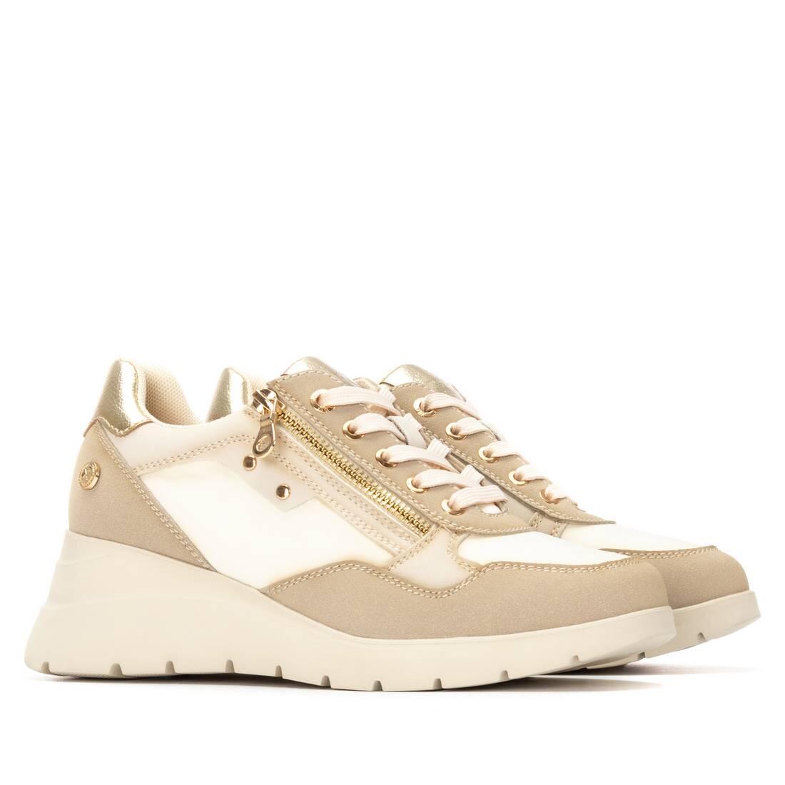 Baskets Xti modèle 144500-BEIGE pour femmes 4/4