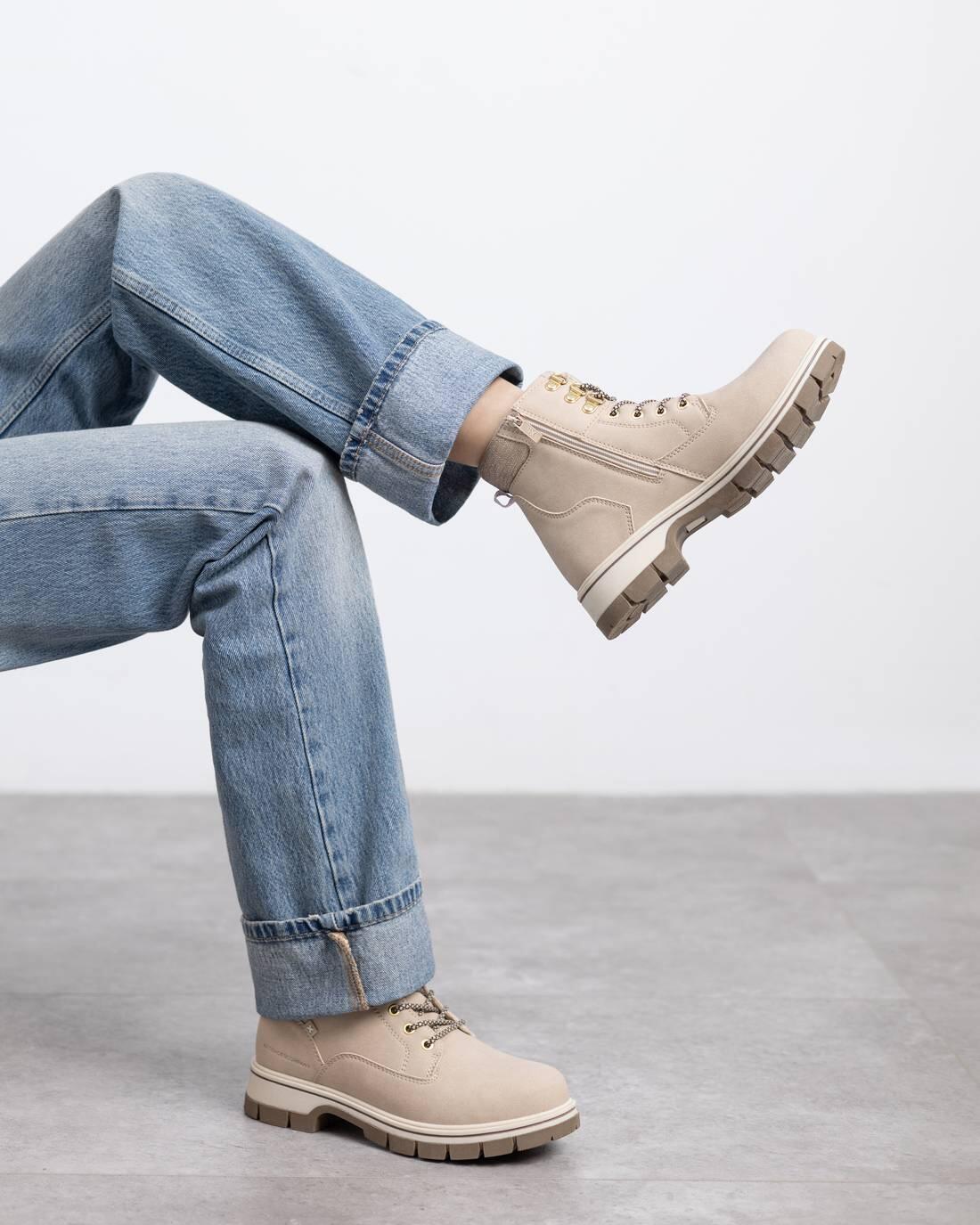 Botín De Mujer Xti 144631 Beige 5/5