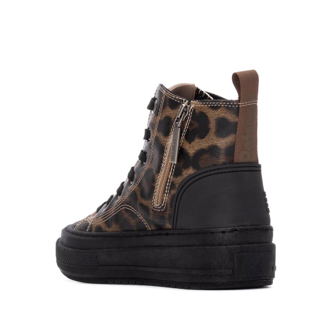 Chaussure de randonnée Baskets Femme Refresh 173075 Animal Prin 3/4