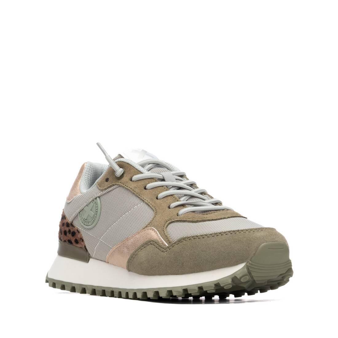 Zapatilla De Mujer Xti 144161 Kaki 2/4