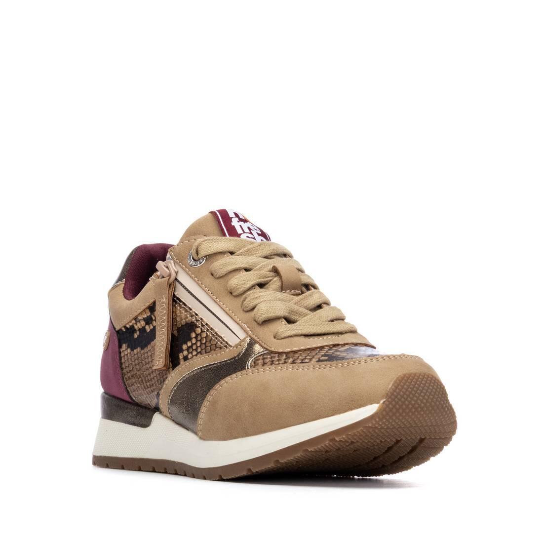 Zapatillas Mulher Refresh  Bege 3/5