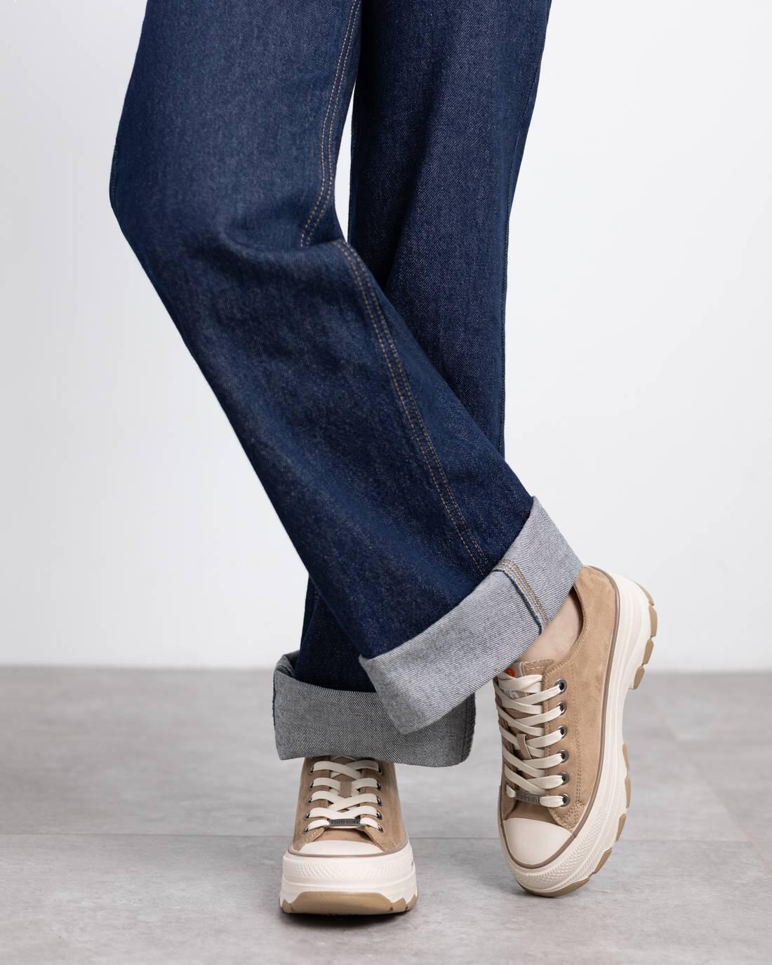 Zapatilla De Mujer Refresh 173079 Taupe 5/5