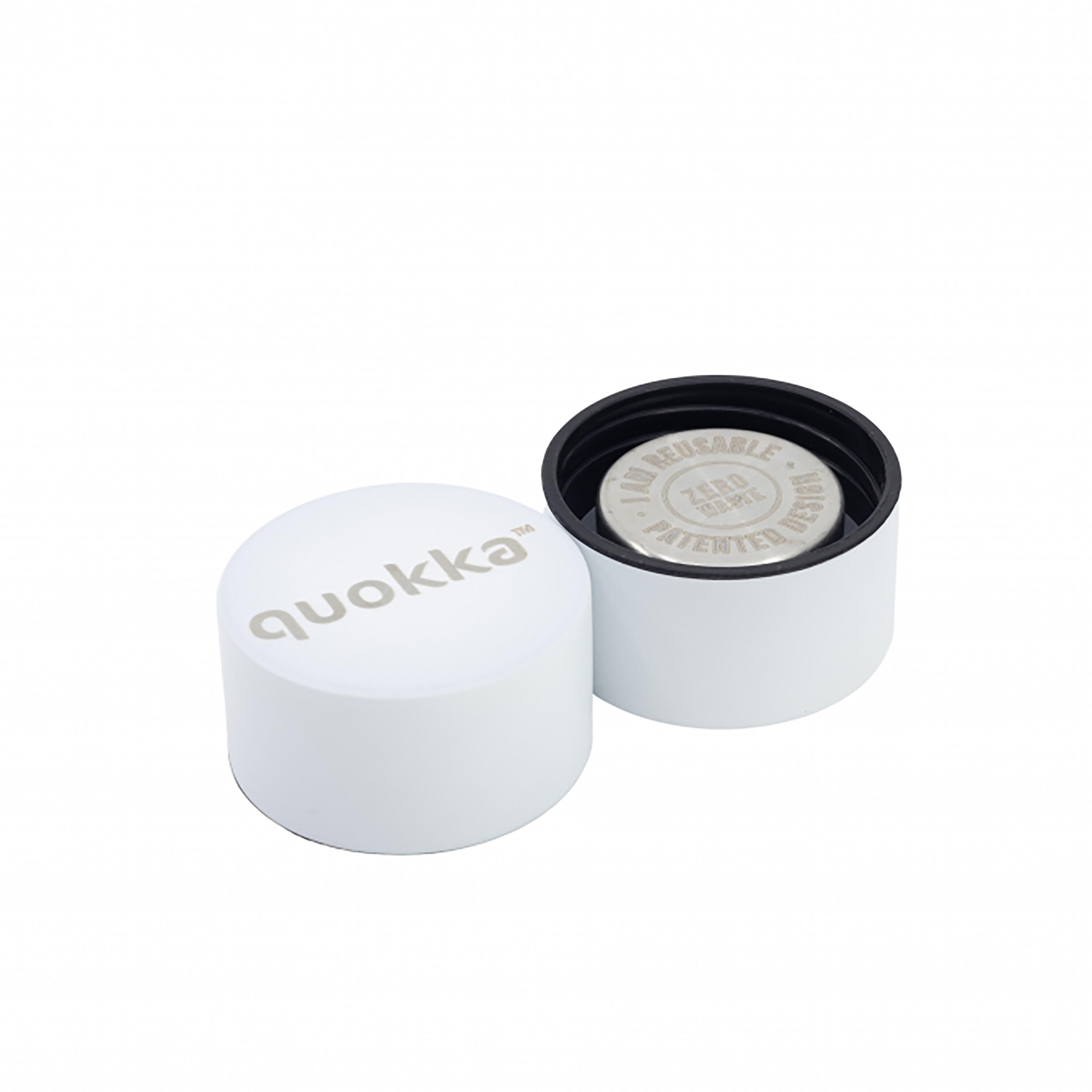 Quokka Botella Solid White 2/3
