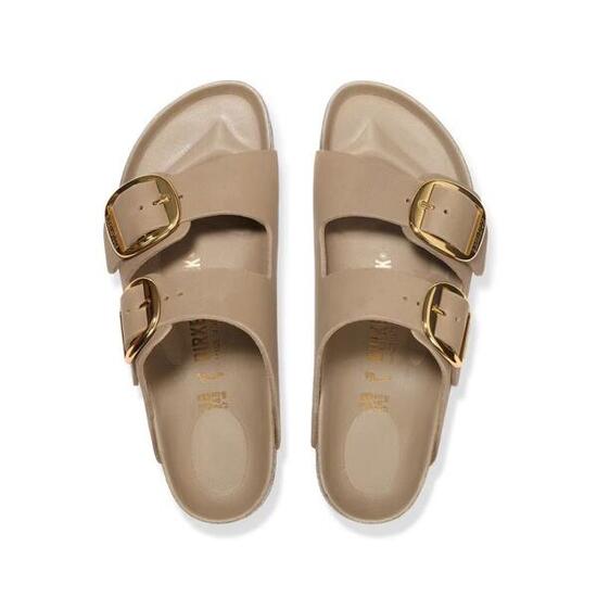 Sandalias Bio Mujer Birkenstock Arizona Big Buckle Marrón