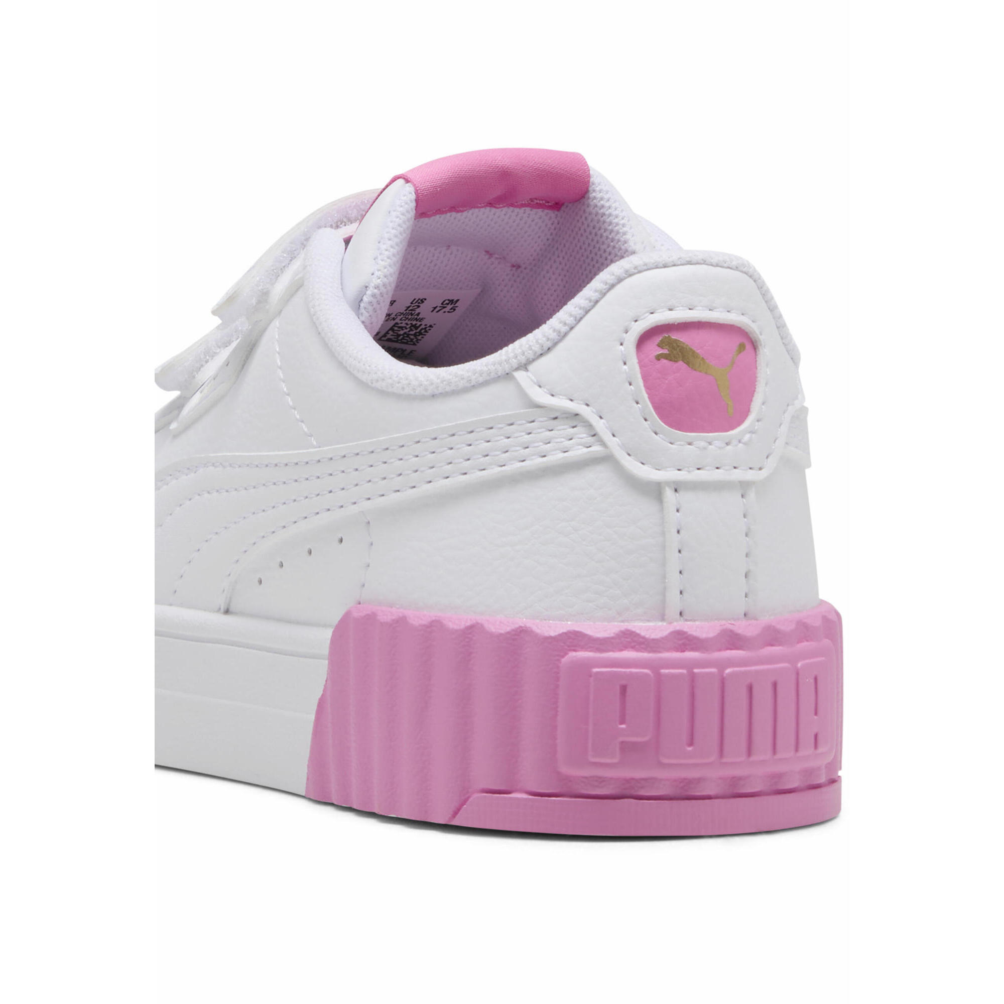 Dziecięce sneakersy Carina 3.0 PUMA White Gold Posie Pink