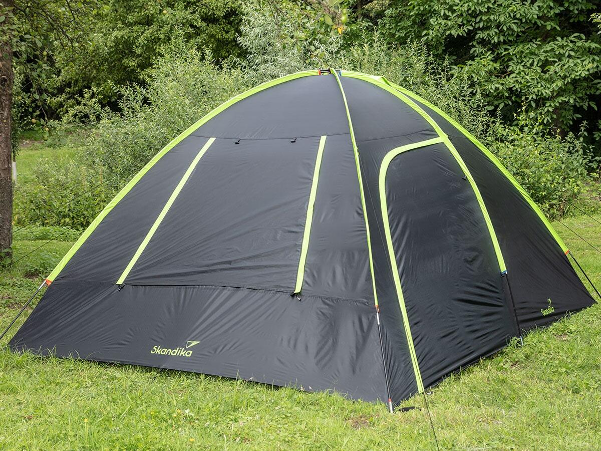 Recondicionado - Tenda de campismo familiar cúpula Vaasa - 1 x cabina escura 3/7