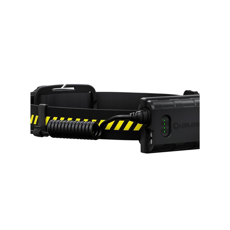 LANTERNA FRONTALA LED LENSER H5R WORK 500 LUMENI, REINCARCABILA