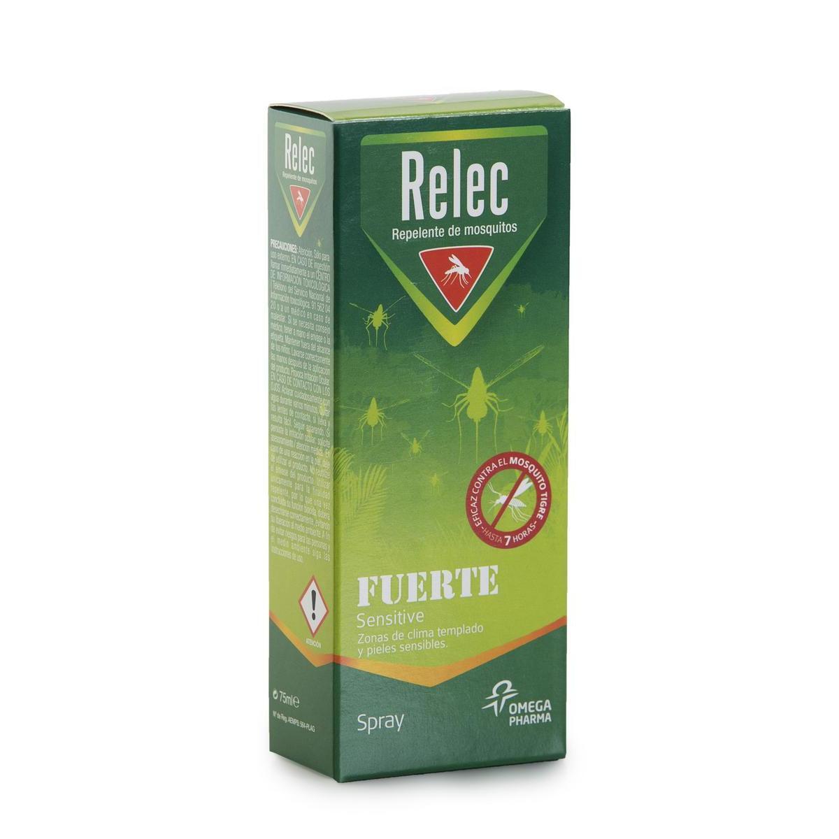 Relec - Spray Antimosquitos Fuerte | Piel Sensible, Sin Alcohol ni Perfume 75 ml 3/5