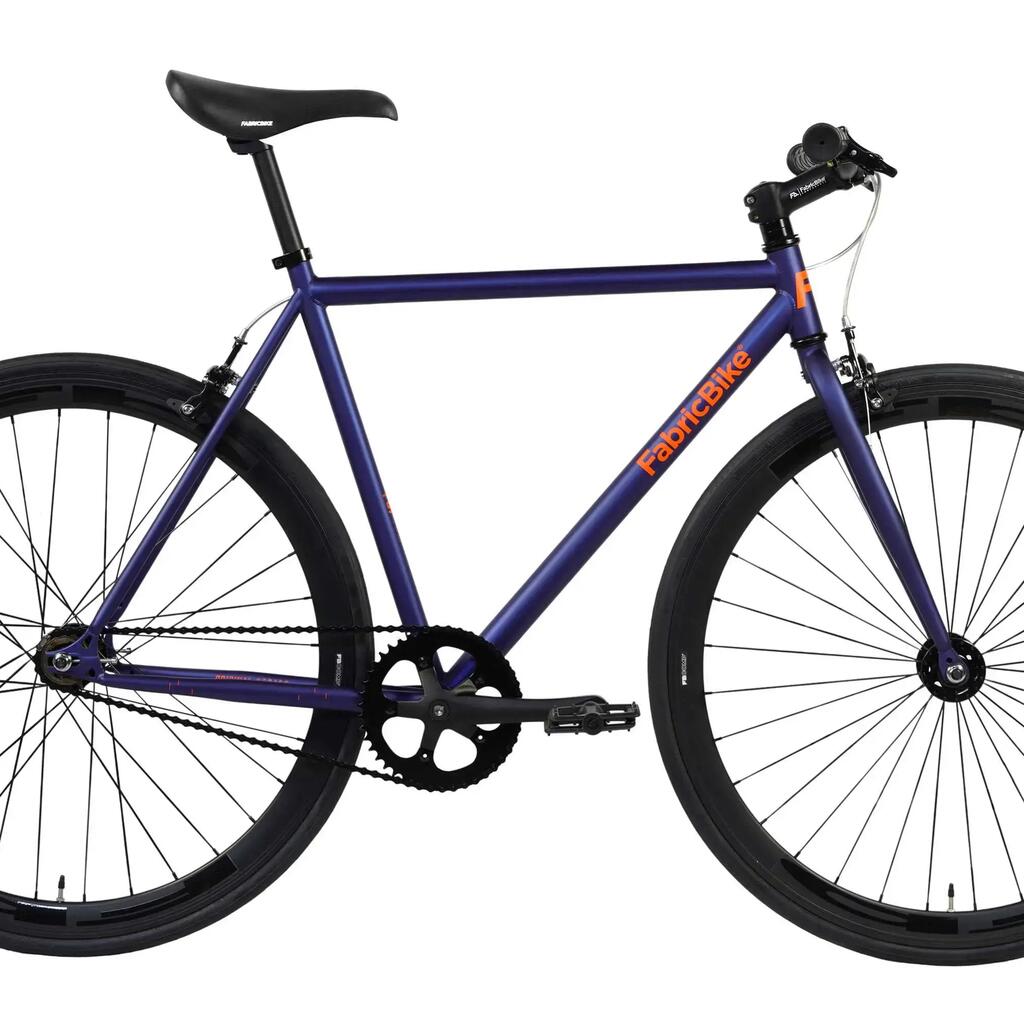 Original Fixie Bicycle Hi-Ten Steel 28" - Blue Marine