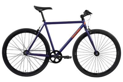 Fixie-Fahrrad Original Hi-Ten Stahlrahmen 28" - Cayman Green
