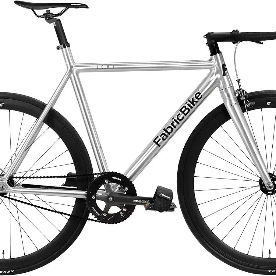 28" Light Aluminum Fixie Bike - Polished