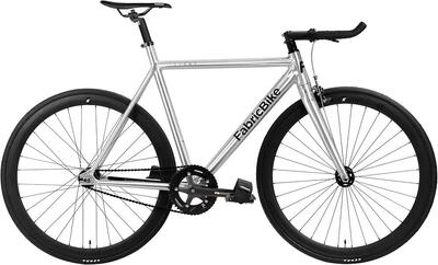 Fixiefiets light aluminium 28" – polished