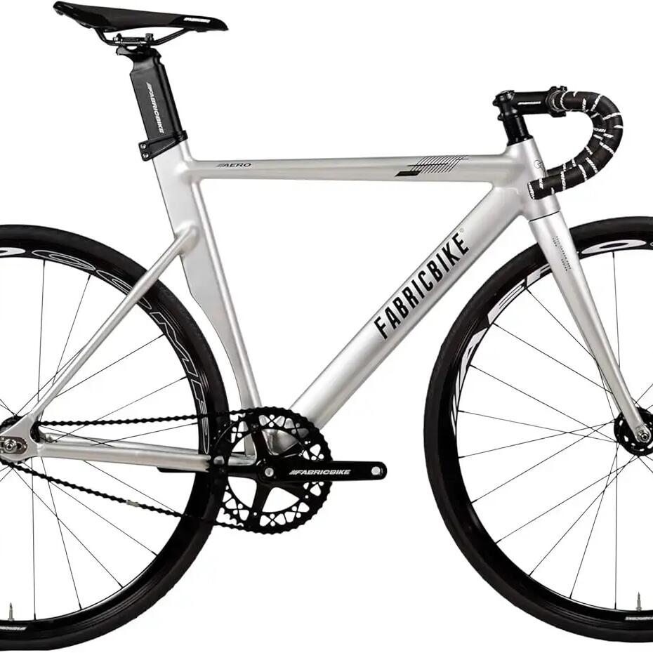 Aero - Fixie Bike Aluminum Frame Carbon Fork 28" - Grey
