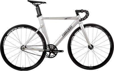 Fixiefiets aero aluminium frame en carbon vork 28" – space grey