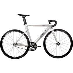 Vélo Fixie Aero Aluminium et Fourche Carbone 28" - Matte Black