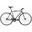 Vélo Fixie Original Hi-Ten Acier 28" -  Graphite & White