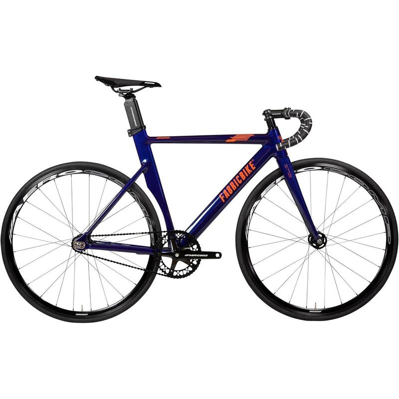 Fixie Aero bicicletă cadru din aluminiu carbon furcă 28". Indigo