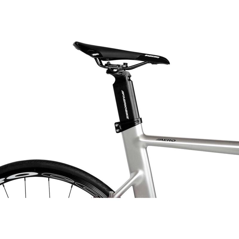 Fixie Aero bicicletă cadru din aluminiu carbon furcă 28". Space Grey