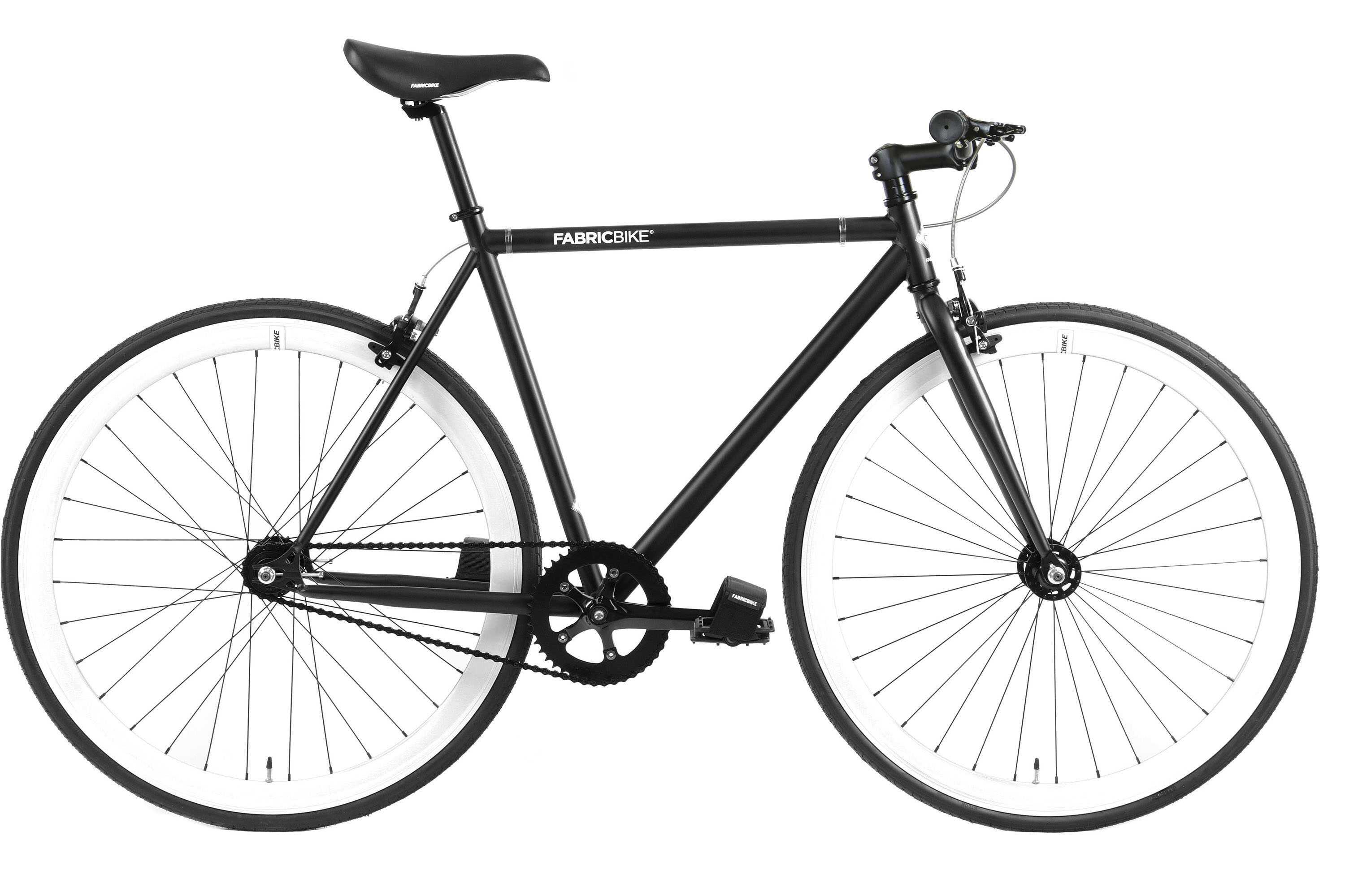 Vélo Fixie Original Hi-Ten Acier 28" - Black & Orange