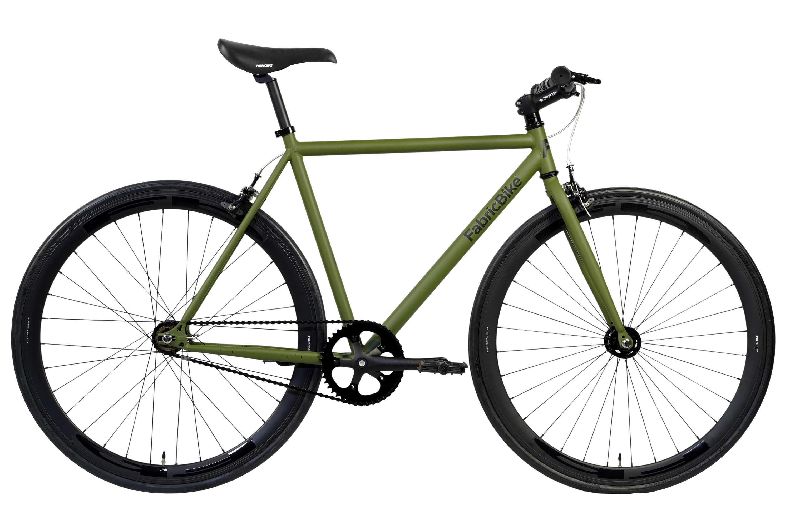 FABRICBIKE Bicicleta Fixie Hi-Ten Steel 28" Original - Verde Cayman