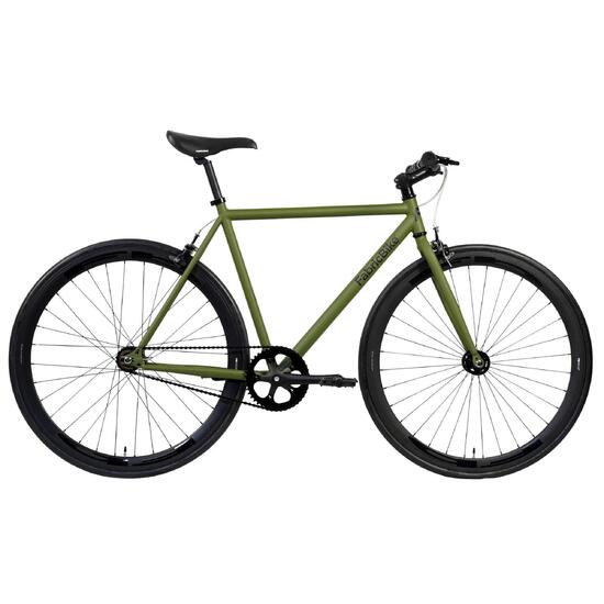 Original- rower typu fixie Hi-Ten Steel 28" - Cayman Green