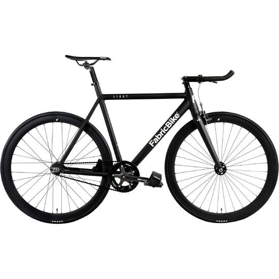 28-calowy lekki aluminiowy rower typu fixed - Matte Black