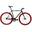Vélo Fixie Original Hi-Ten Acier 28" - Black & Red