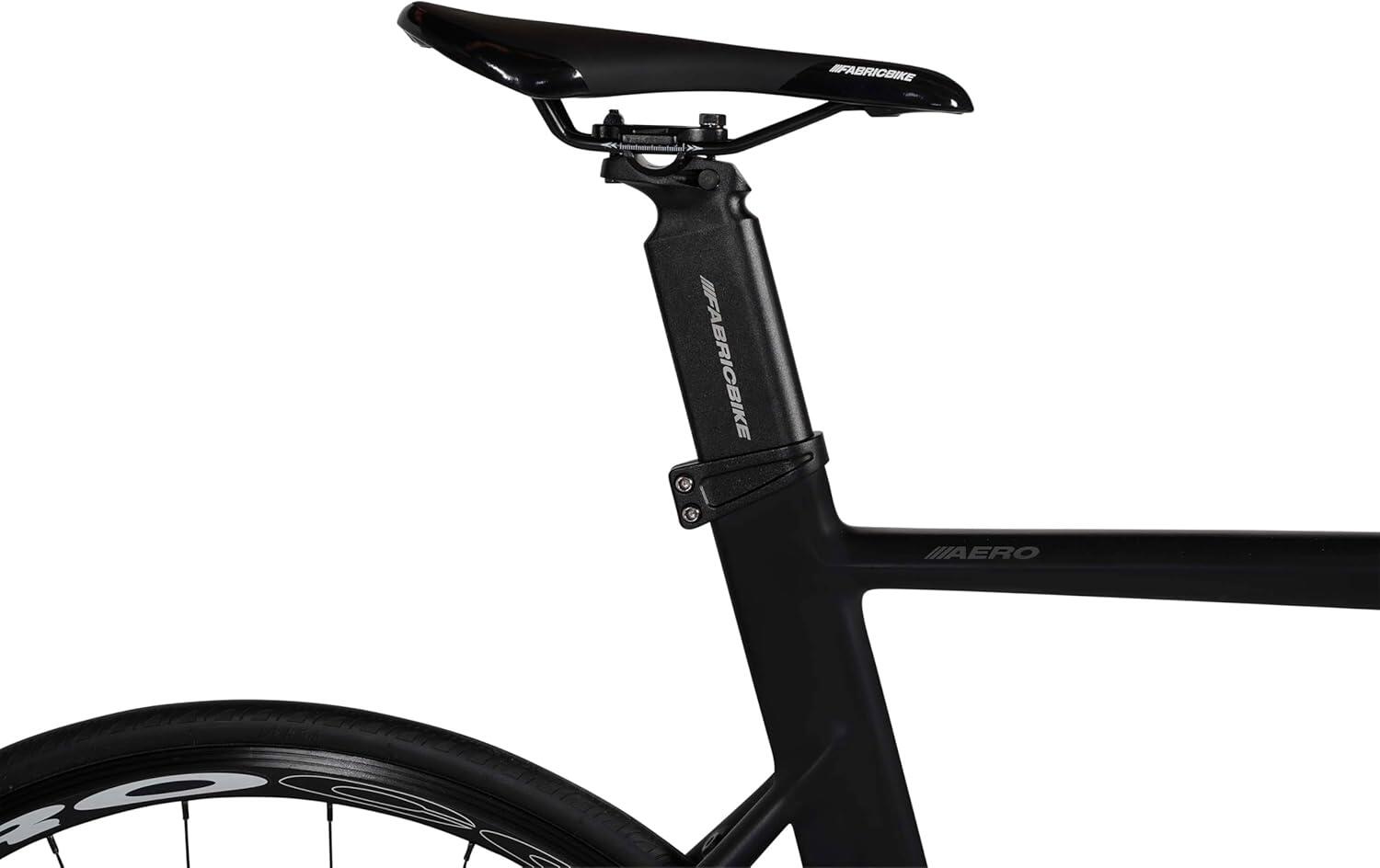 Vélo Fixie Aero Aluminium et Fourche Carbone 28" - Matte Black 5/7