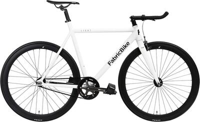 Fixiefiets light aluminium 28" – white