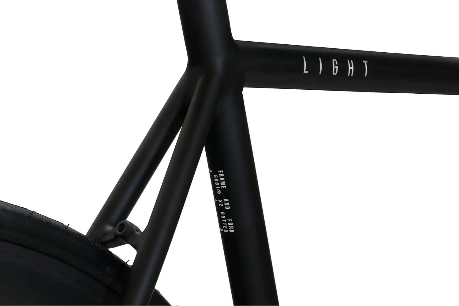 Bicicleta Fixie Light Alumínio 28" – Matte Black 5/7