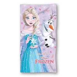 Serviette de plage en coton fille Disney Frozen Elsa & Olaf