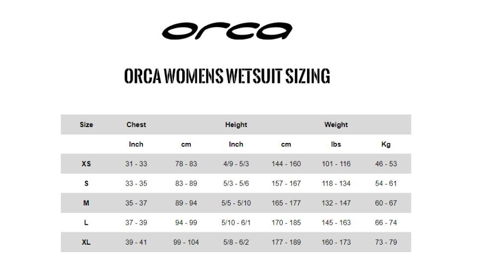 Combinaison de plongée Orca Apex Flex pour femme - Taille XS 6/6