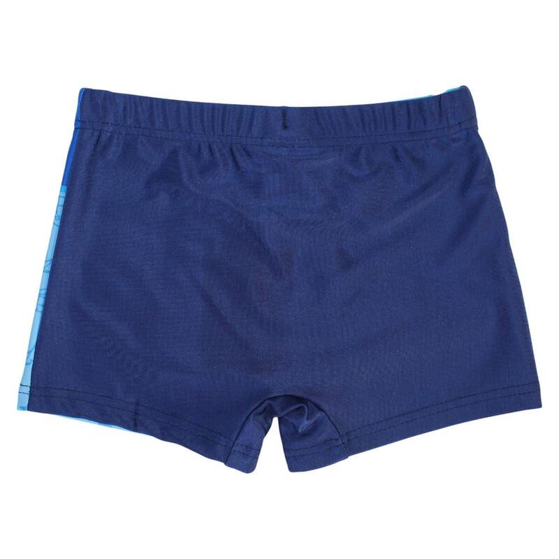 Slip tip boxeri, pentru baieti, bleu, Stitch