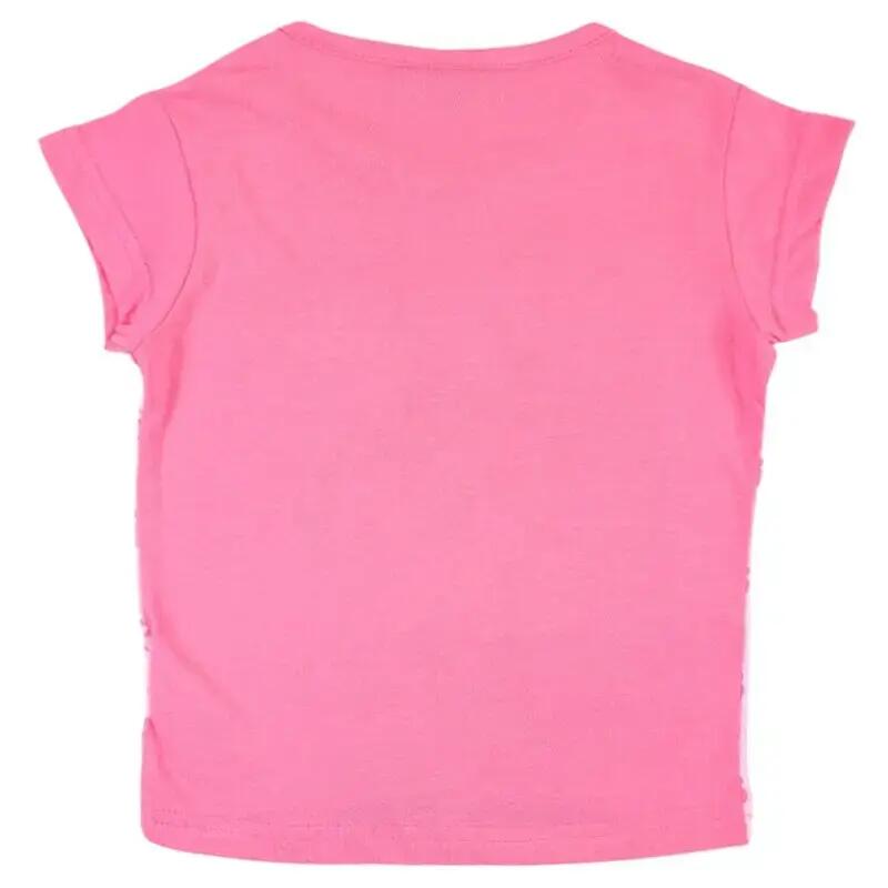 Tricou copii 100% bumbac, roz, Happy, Gabby's Dollhouse 2/3