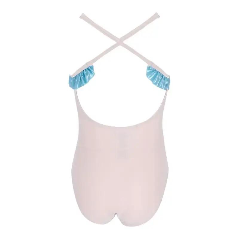 Costum de baie pentru fete, mov, Frozen 2/2