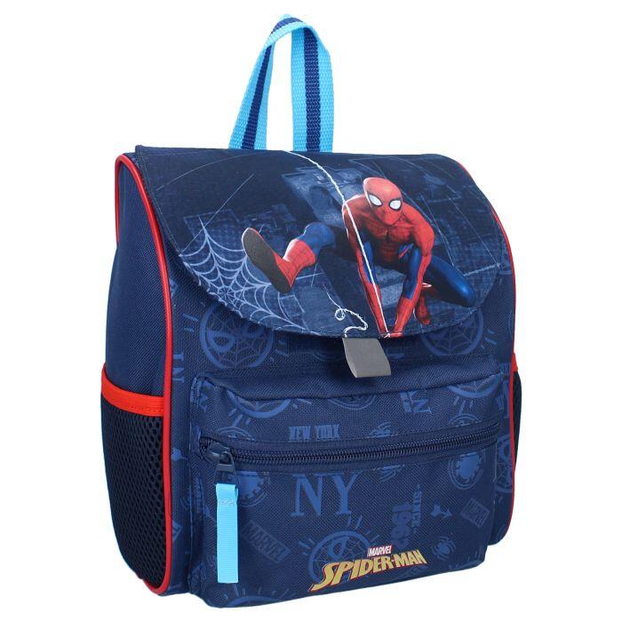 Rucsac School Time, Albastru, 23 x 20 x 14 cm, Spiderman