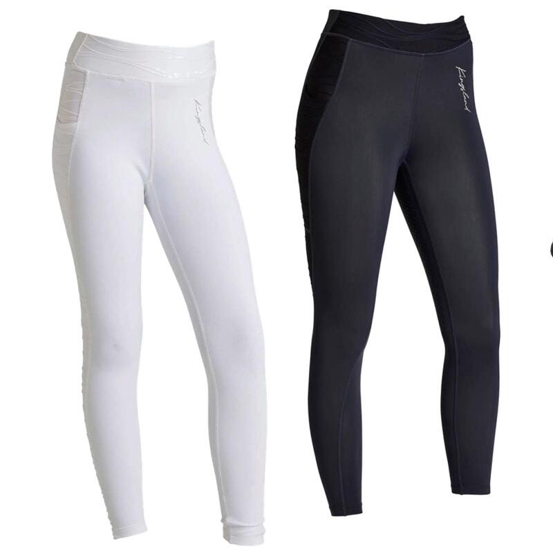 Kingsland Kids Klkemmie Girls F-tec2 Grip Tights Blauw - 6/7
