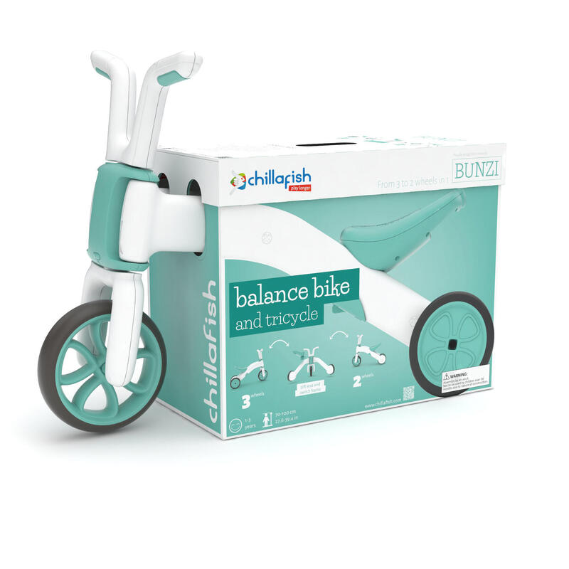 Tricicleta copii Chillafish Bunzi Mate 2in1, Mint