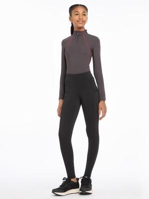 Lemieux orla pull ons legging kids fw24 zwart -