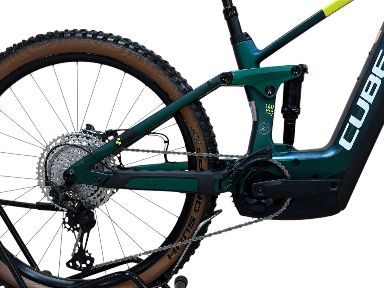 Ricondizionata-Mountain bike elettriche Cube Stereo Hybrid 140-Stato eccellente 5/7