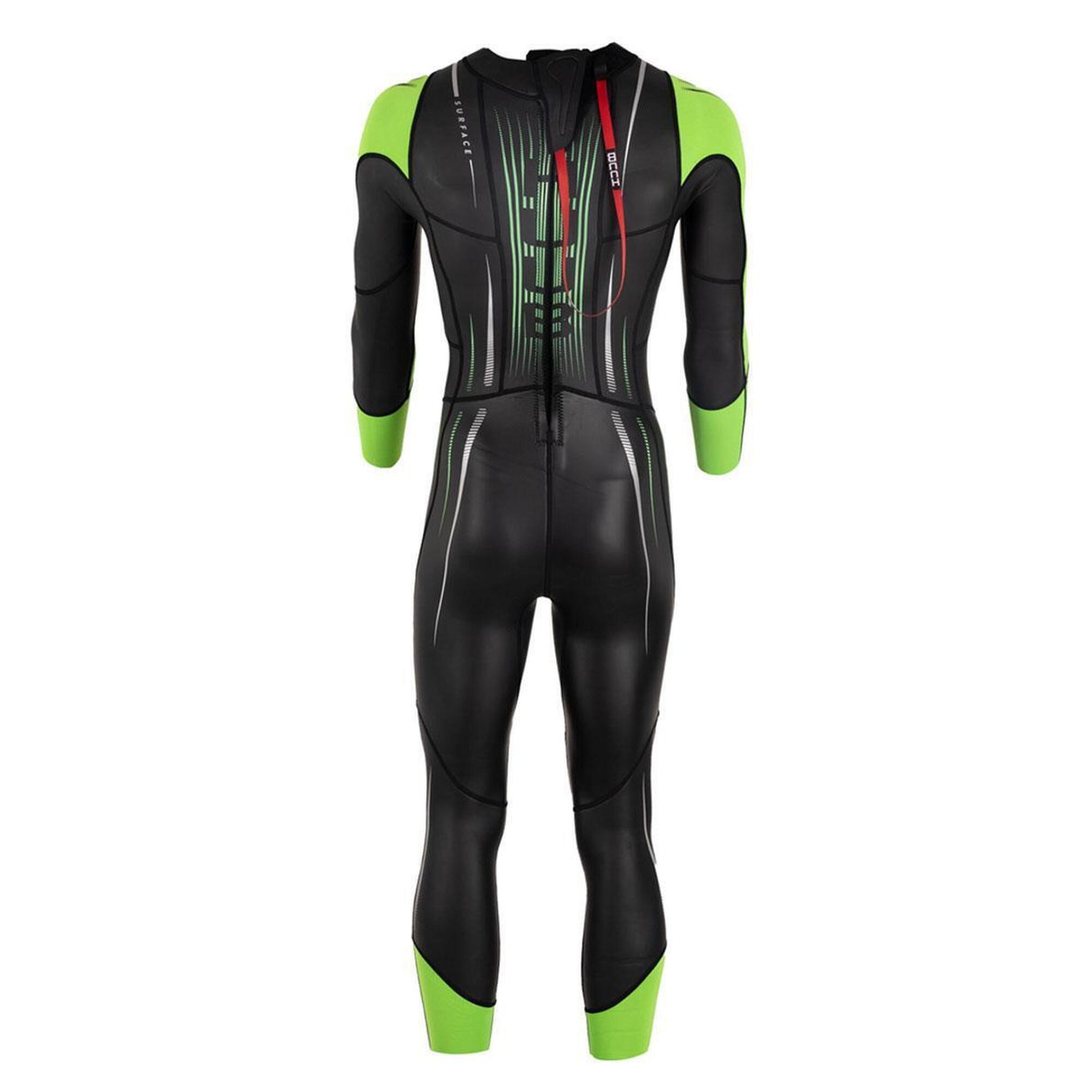 Huub - Combinaison De Natation Huub Pour Homme - Noir/vert Fluo - Taille M - Combinaison Néoprène - Noir - 40 M - Decathlon