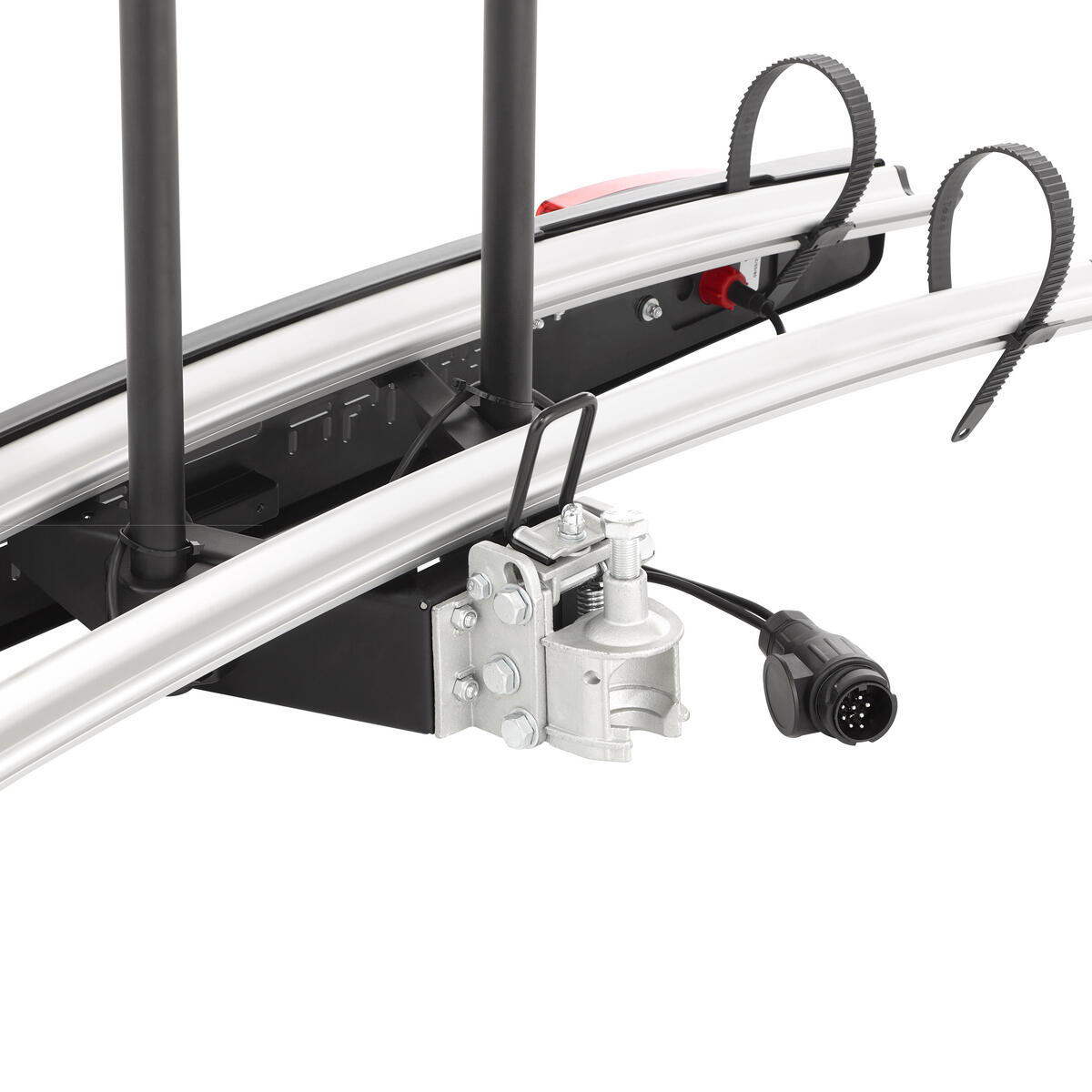CARTREND Kupplungs-Fahrradträger Alu Active für 2 Fahrräder 3/8