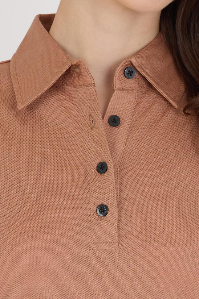 Koszulka Polo Damska 100% Merino Woolona