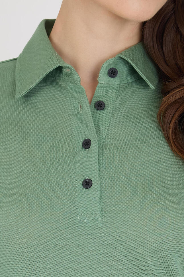 Koszulka Polo Damska 100% Merino Woolona