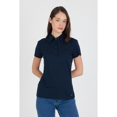 Koszulka Polo Damska 100% Merino Woolona